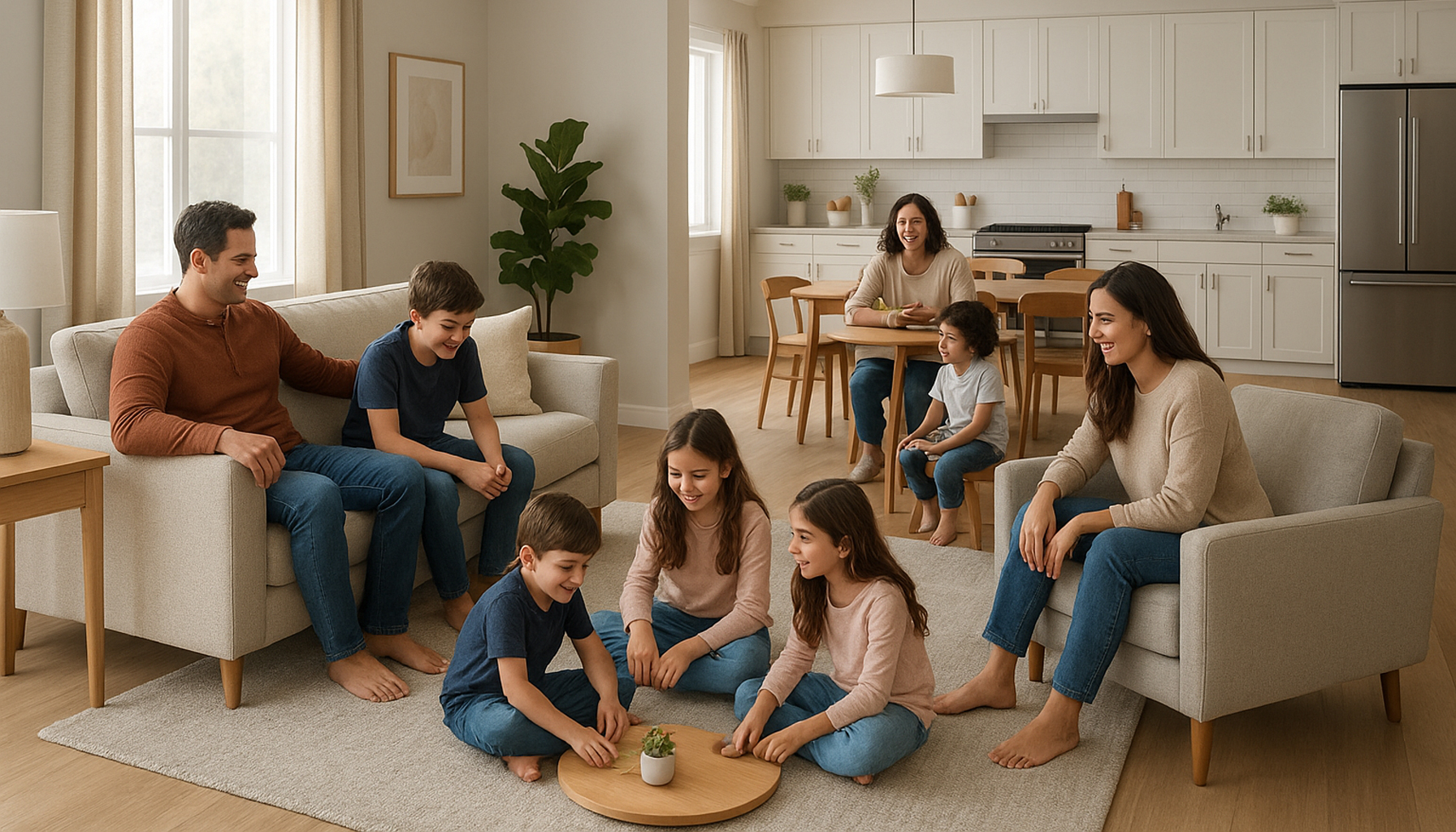 Home Renovation and Interior Design for Large Families: Key Insights